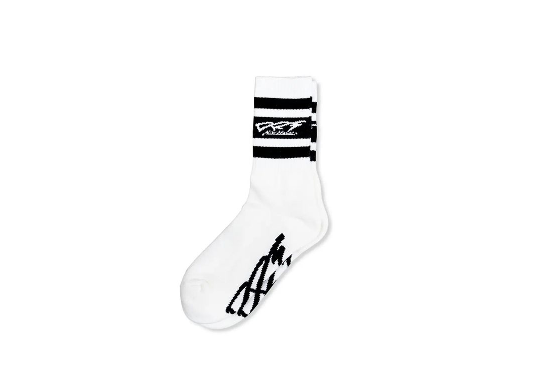 Chaussette DRT Custom Sox White x Black