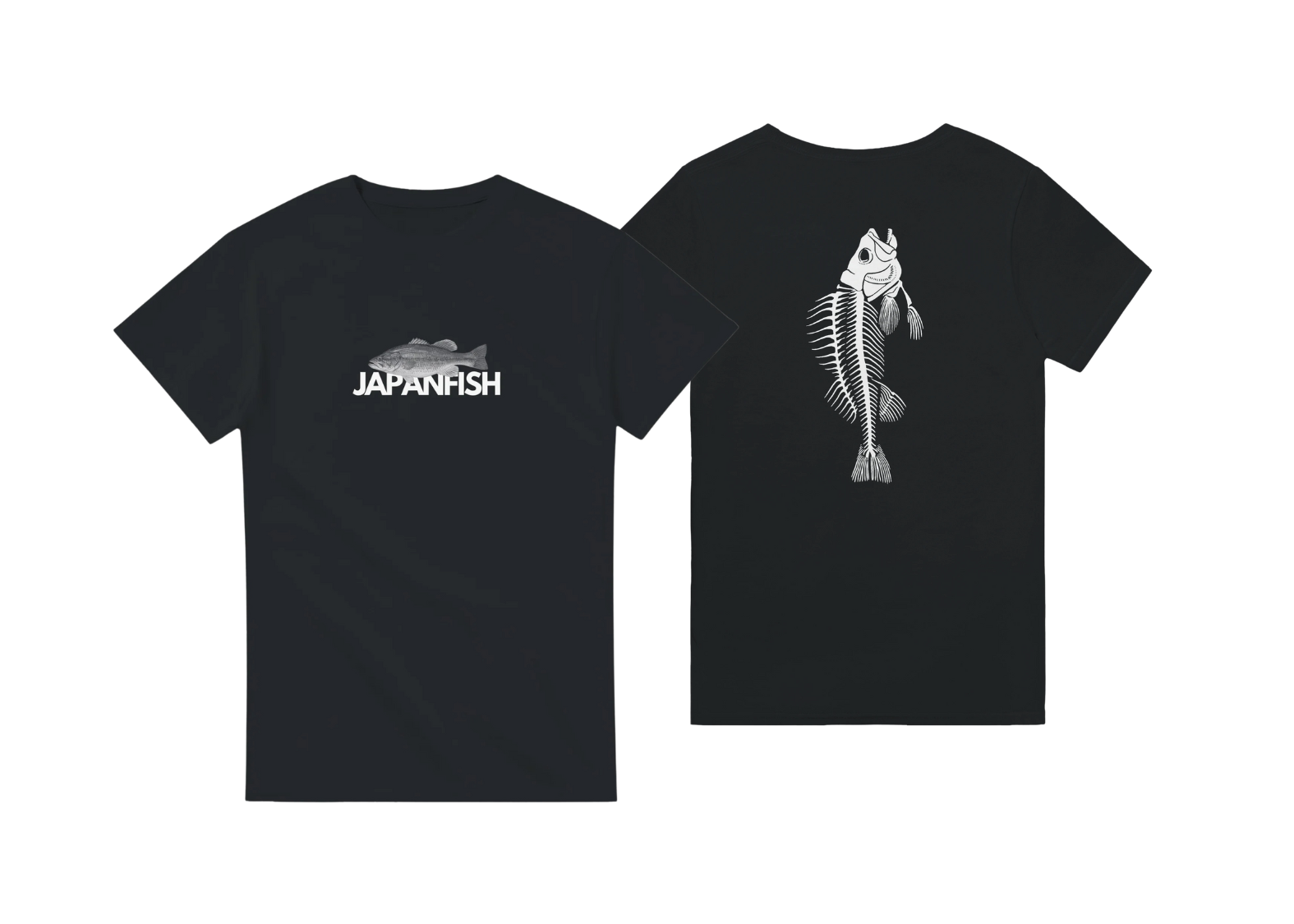 T-shirt Model Skeleton Japanfish