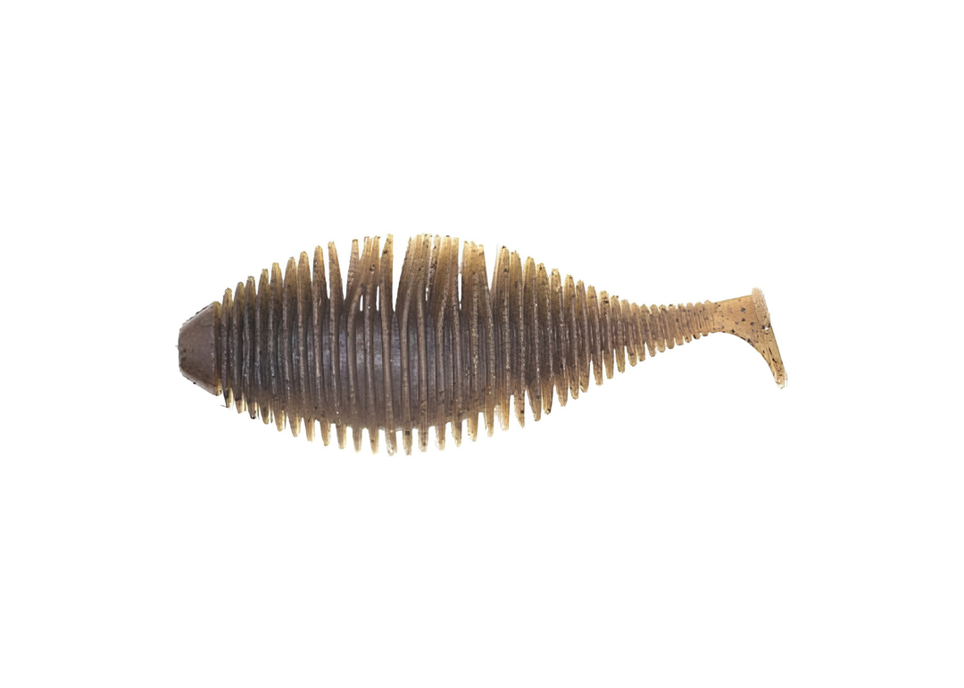 Geecrack Belllows Gill Swimmer 3.2inch Green Pumpkin