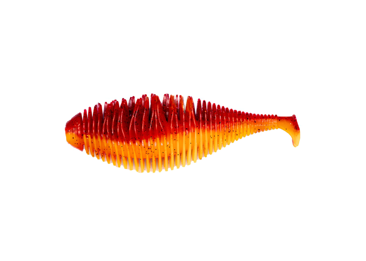 Geecrack Belllows Gill Swimmer 3.2inch Red Hot Gill