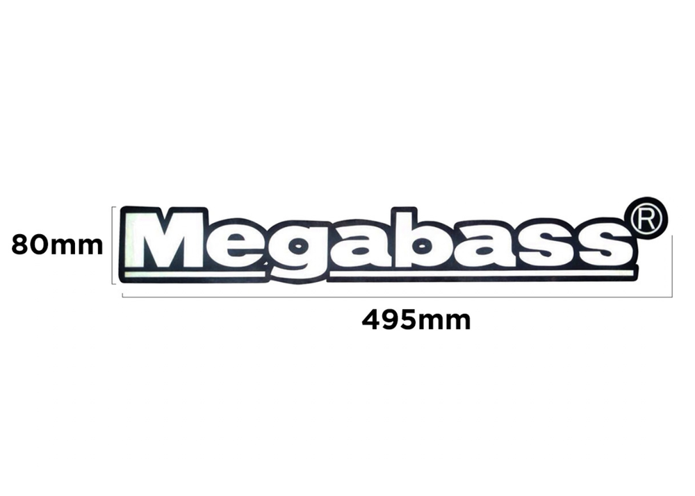 Megabass BOATDECK Sticker Megabass
