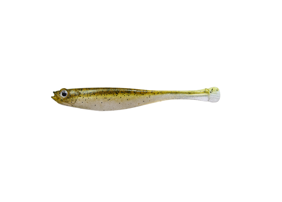 Megabass Haze-ST 3.4inch Green Pumpkin Shad - Japanfish