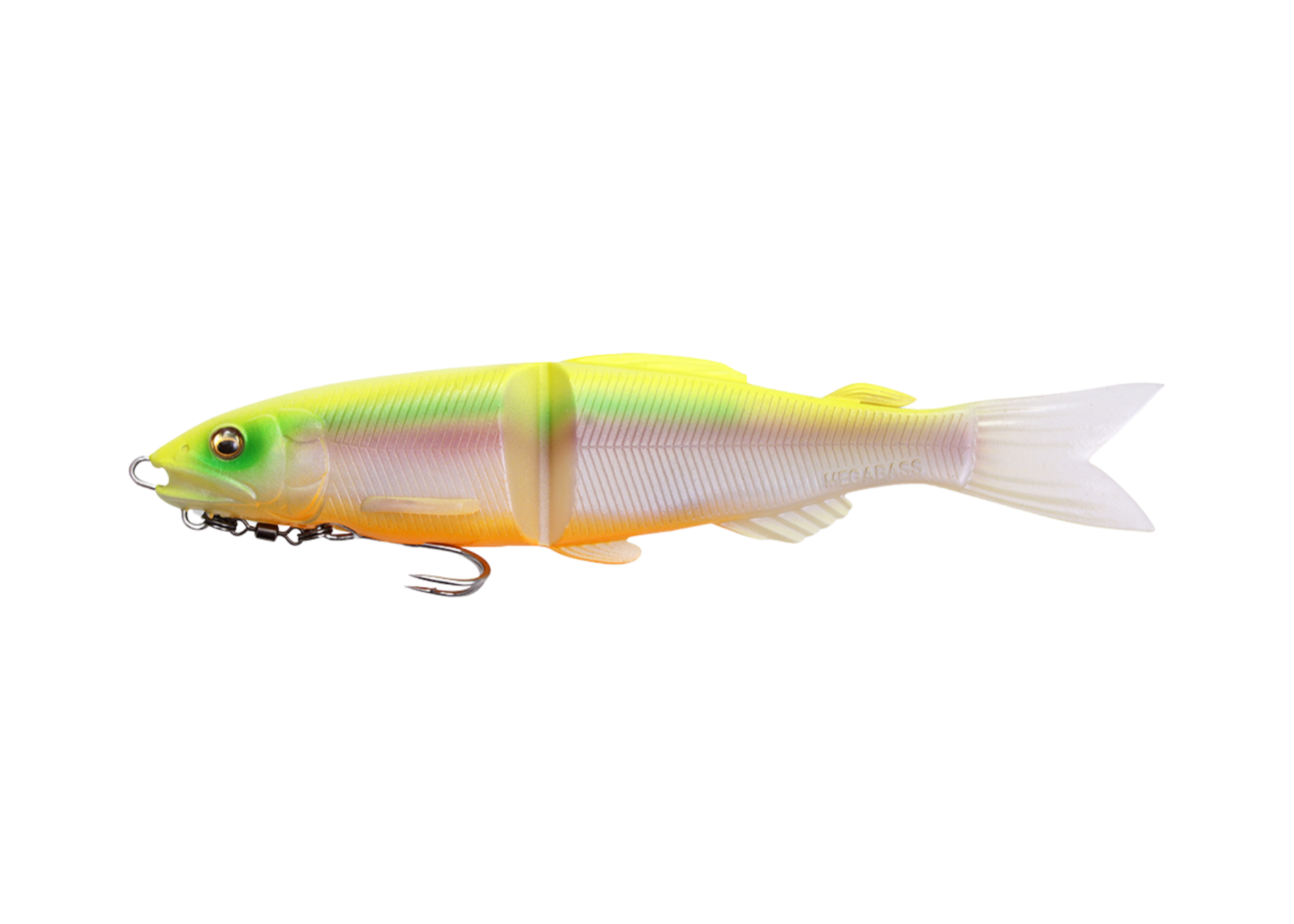 Megabass Magdraft Ayu Twitcher (S) Ghost Chart Back - Megabass
