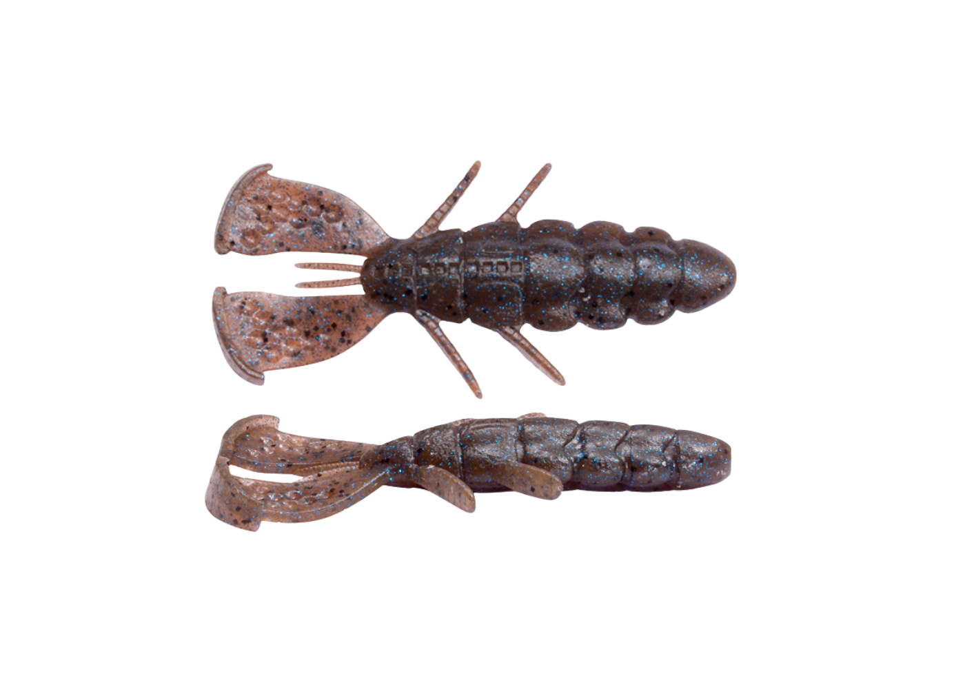 Megabass Slaphog 3.5inch Dark Cinnamon/Blue Flake - Japanfish