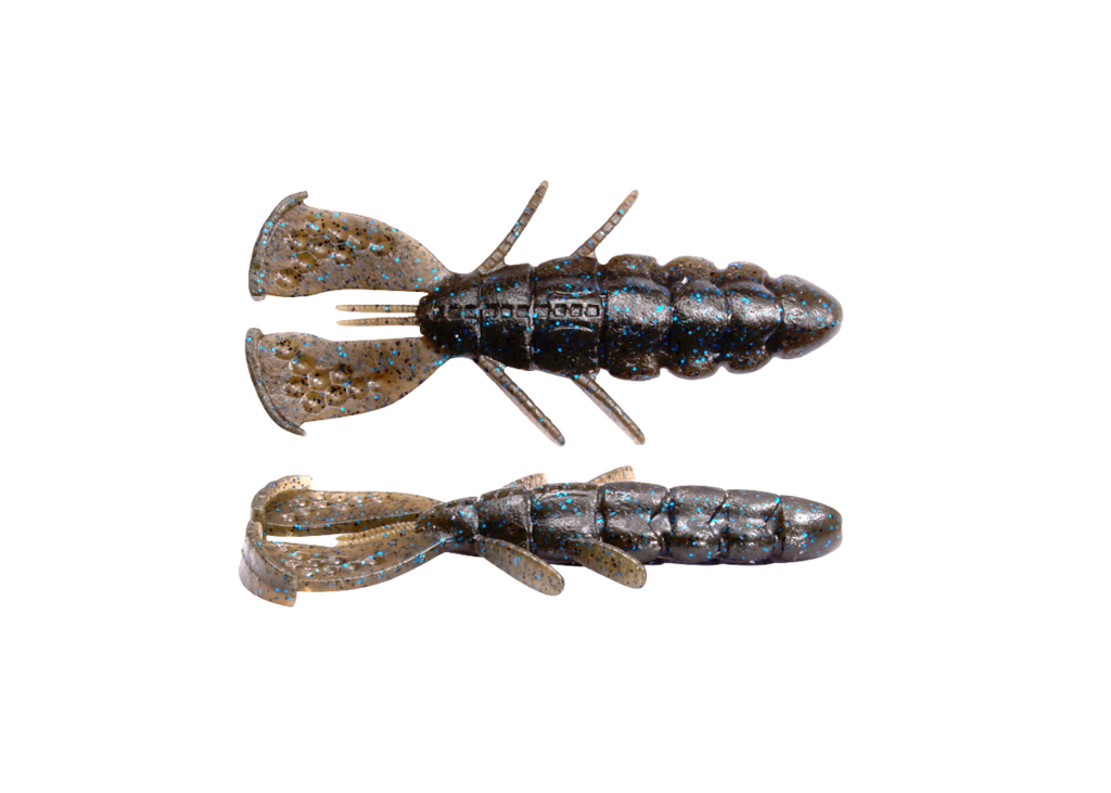 Megabass Slaphog 3.5inch Green Pumpkin Blue - Japanfish