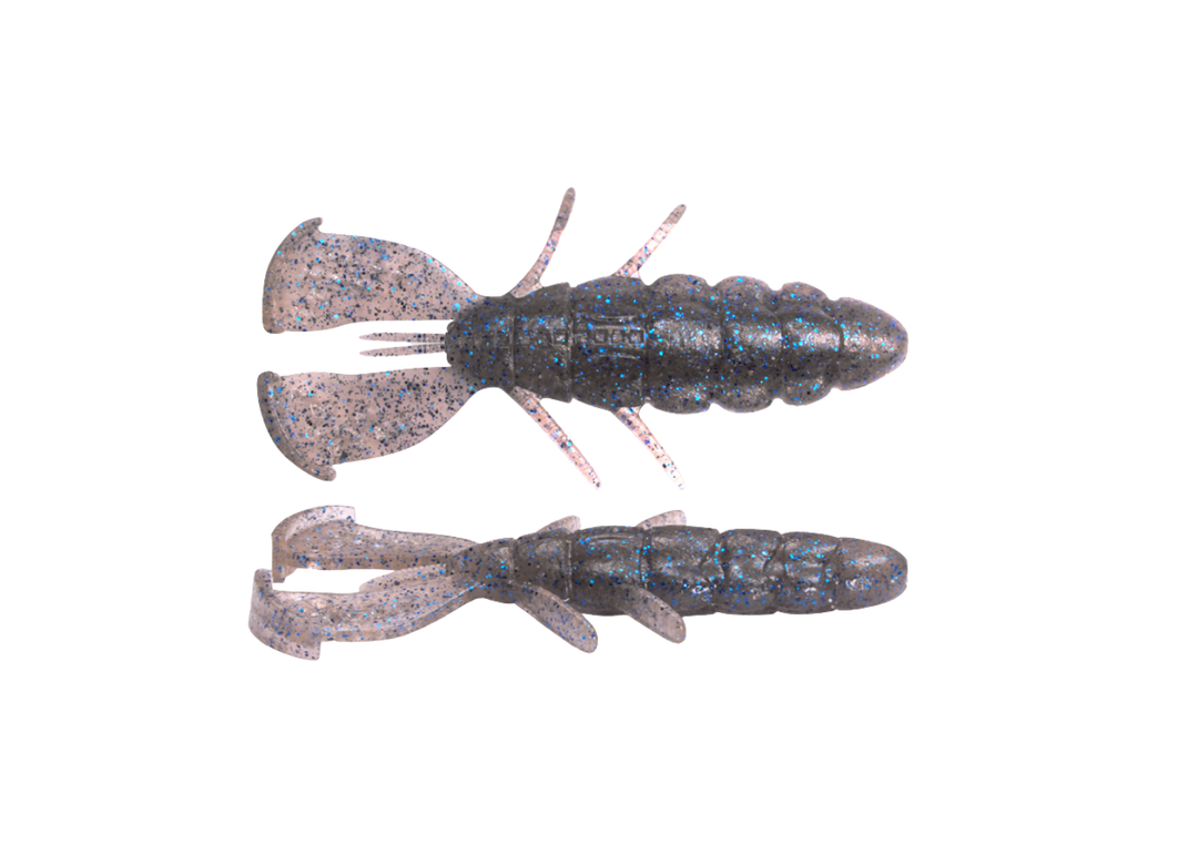 Megabass Slaphog 3.5inch Smoke Black Blue Flake