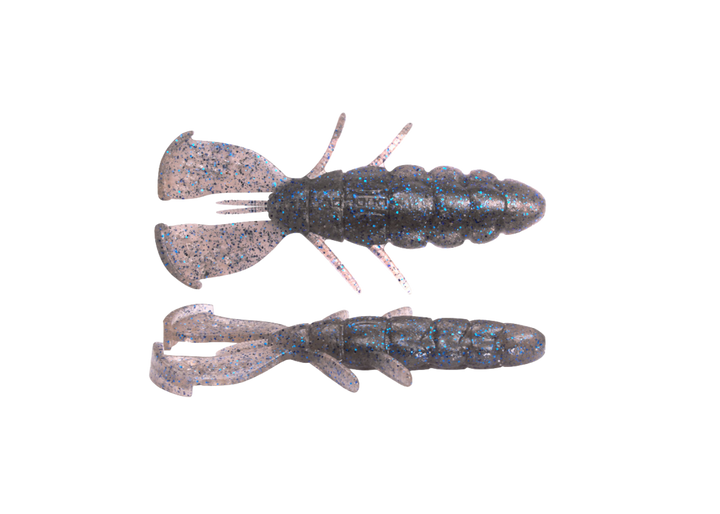 Megabass Slaphog 3.5inch Smoke Black Blue Flake