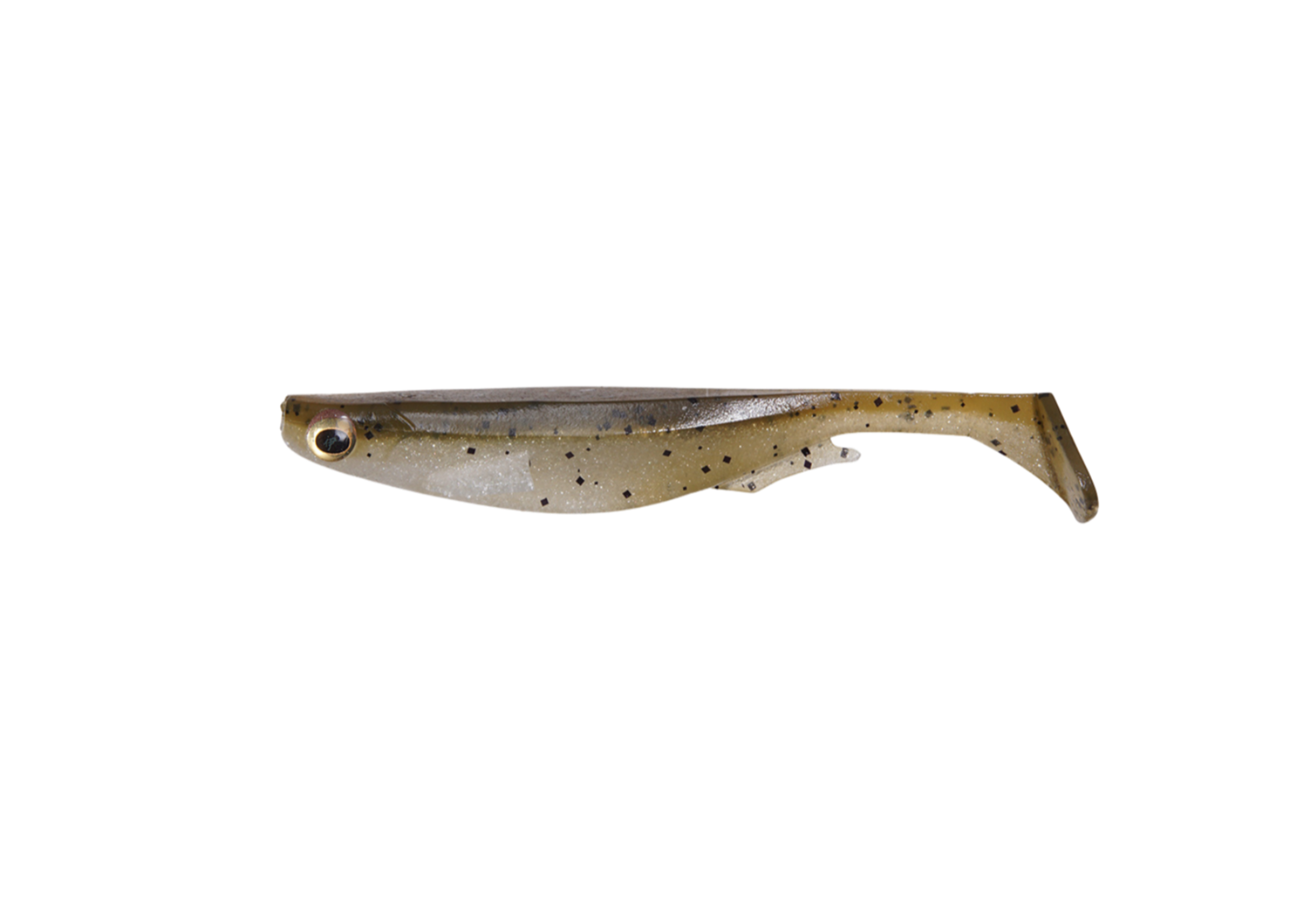 Megabass Spark Shad 3inch Green Pumpkin Shad - JapanFish