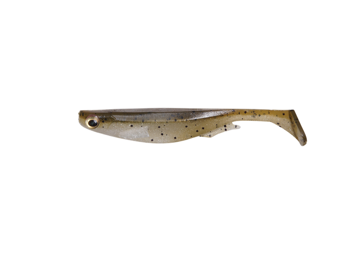Megabass Spark Shad 3inch Green Pumpkin Shad - JapanFish