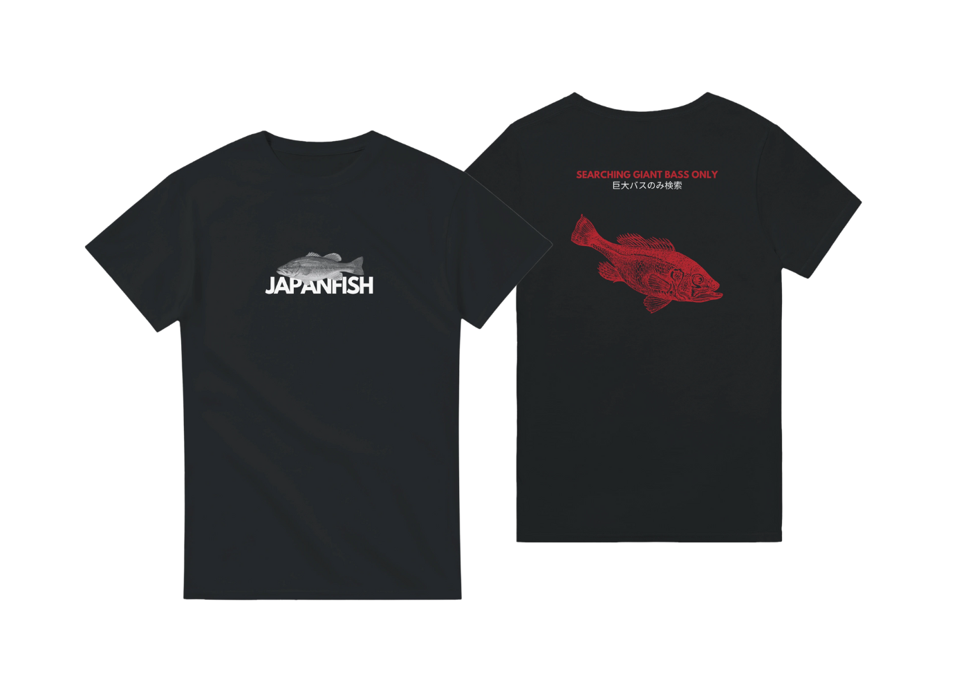 T-shirt Model Searching Bass Only Japanfish
