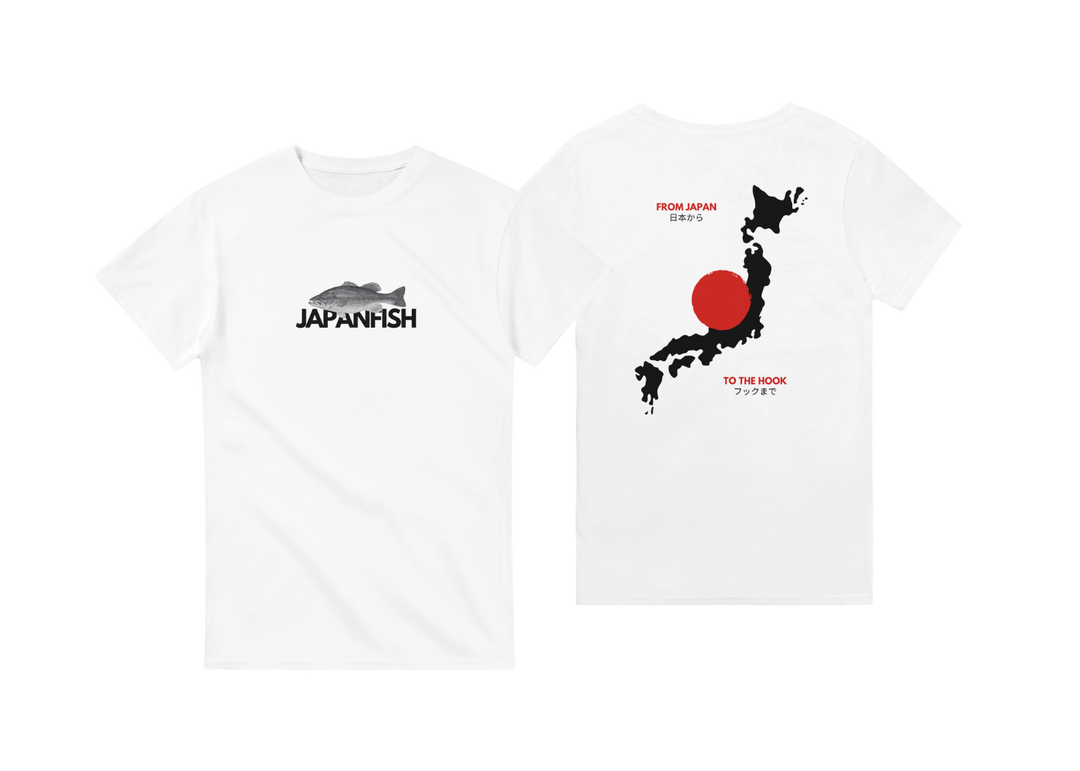 T-shirt Model Japan White Japanfish