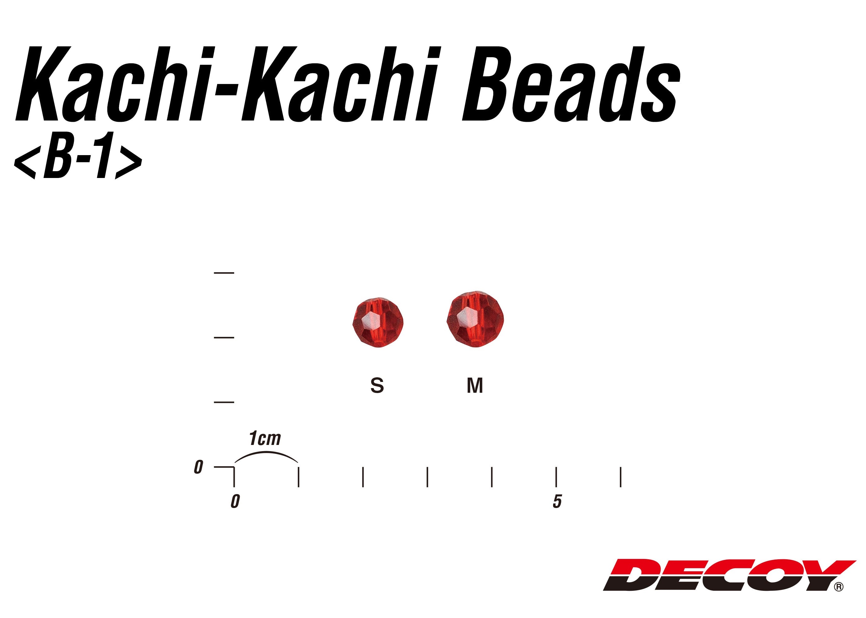 Decoy B-1 Kachi Kachi Beads Japanfish