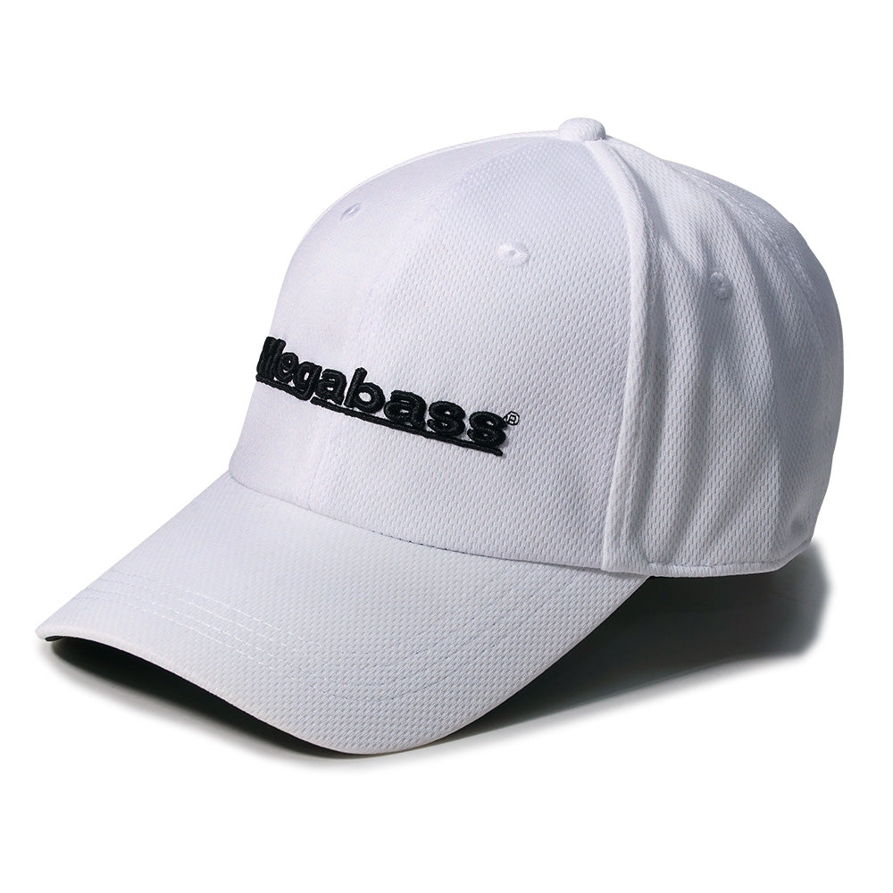 casquette de pêche Megabass Field Cap White