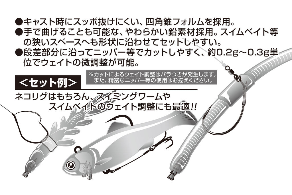 Decoy DS-10 Sinker Type Nail - JapanFish