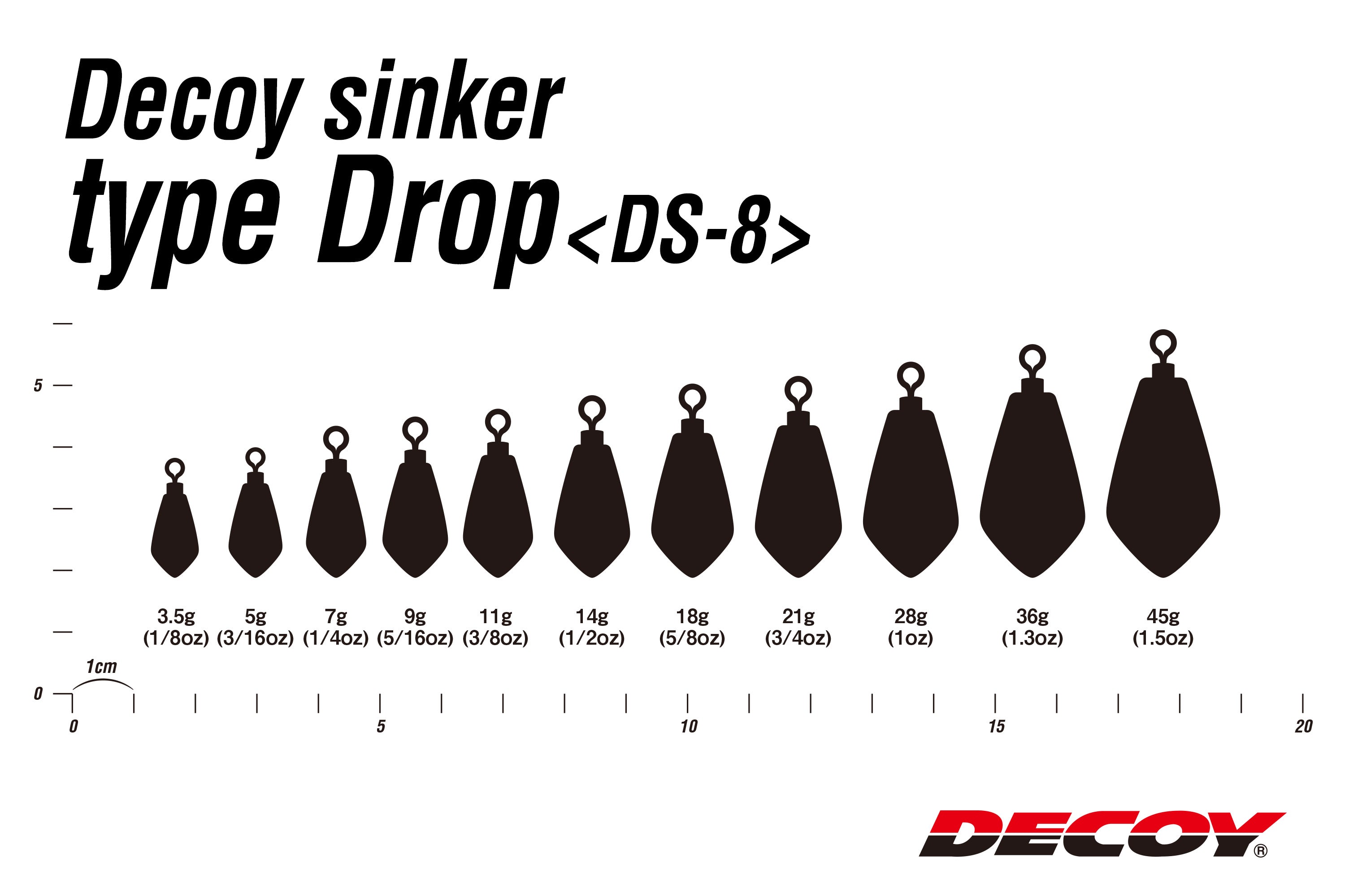 Decoy DS-8 Sinker Type Drop Japanfish