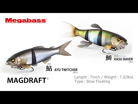 Megabass Magdraft Ayu Twitcher