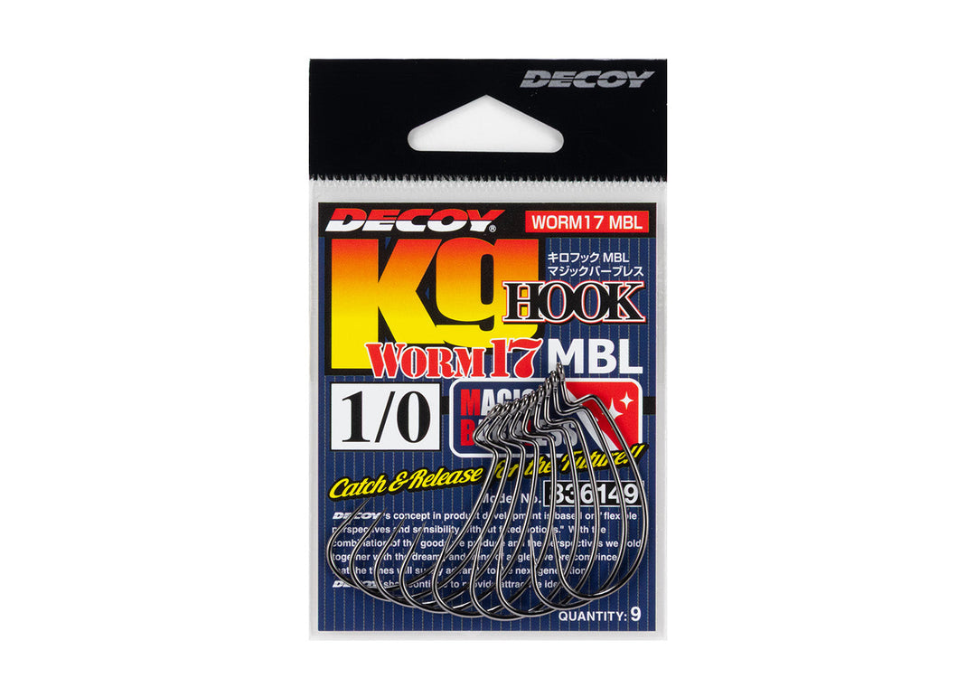 Decoy Worm17MBL KG Hook MBL Japanfish
