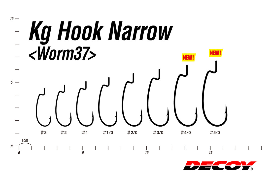 Decoy Worm37 Kg Hook Narrow